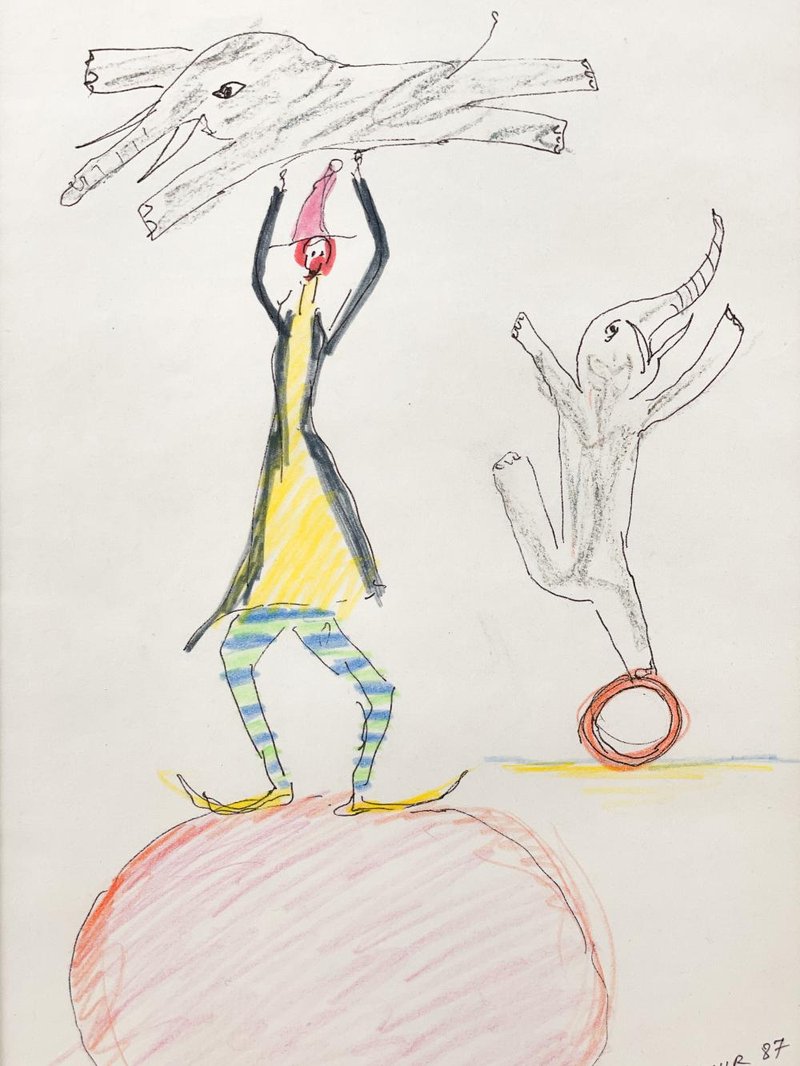 Ardeshir Mohassess, Untitled, 1987