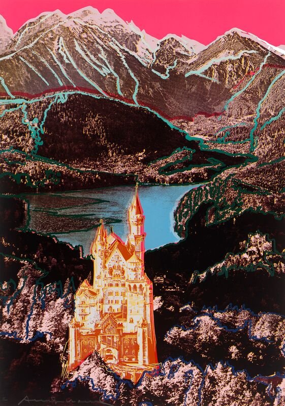 Andy Warhol, Neuschwanstein, 1987