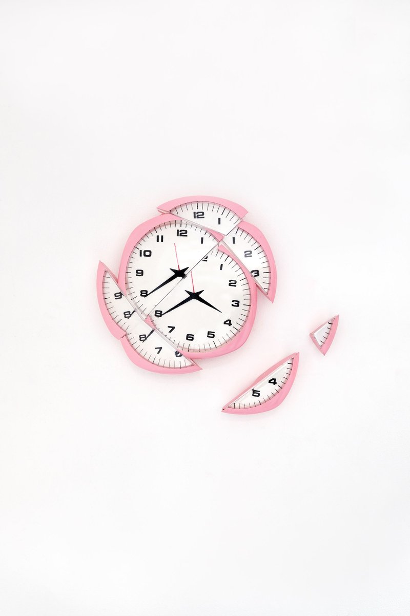 Richard Hughes, Triptick (Pink), 2023