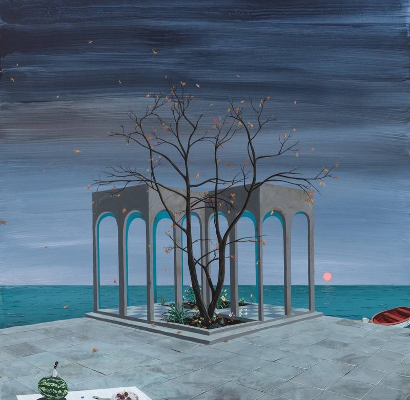Azadeh Nia, Departure, 2024