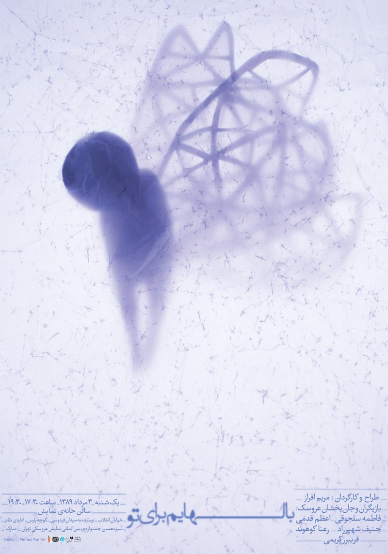 Parnaz Karimi, My Wings Are For You, 2010