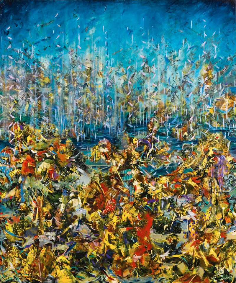Ali Banisadr, The Shrine, 2011