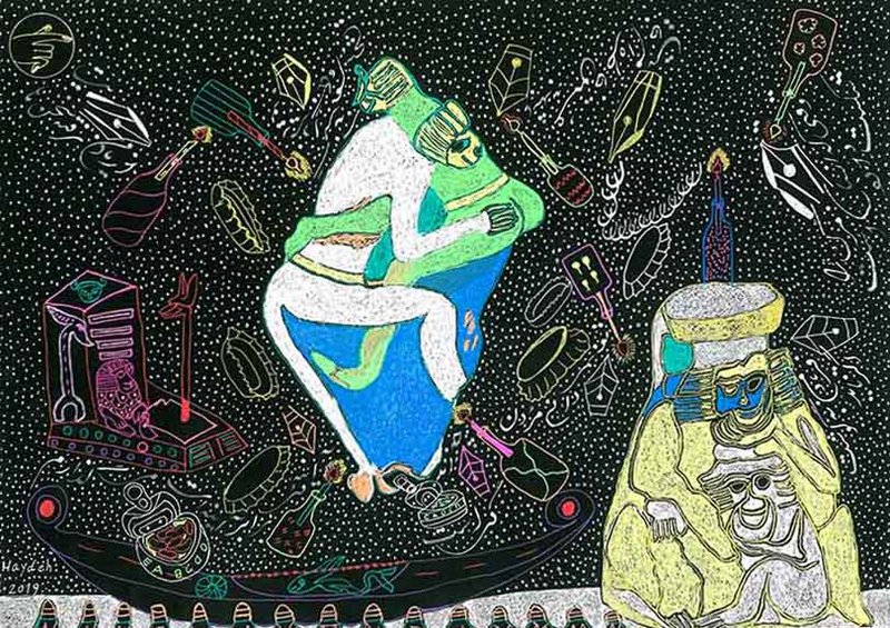 Hayedeh Ayazi, Untitled, 2019