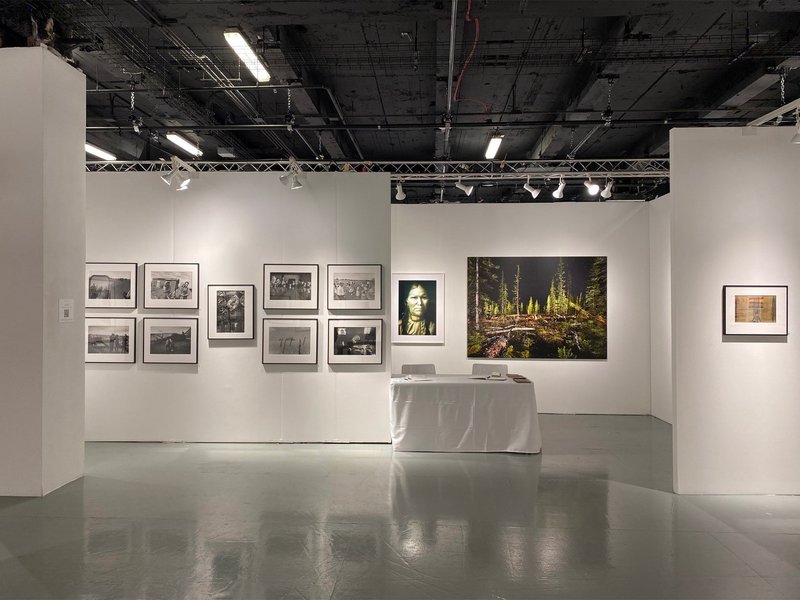 Installation view.