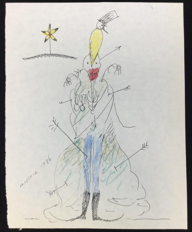 Ardeshir Mohassess, Untitled, 1986