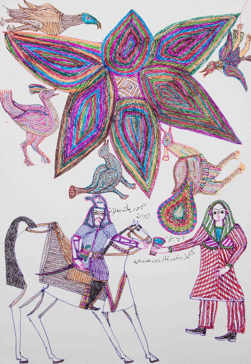 Zabihollah Mohammadi, Untitled, 2015