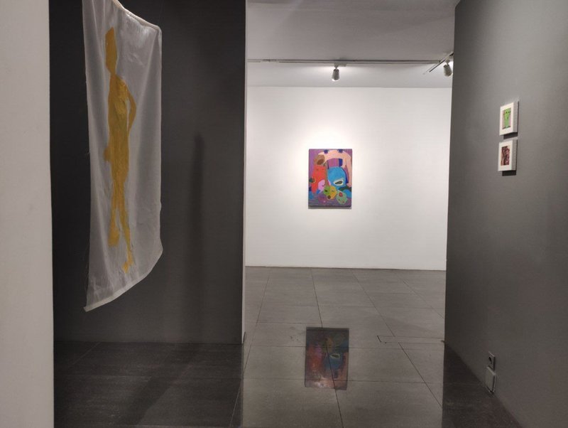 Optimistic Over Idiocy, installation view