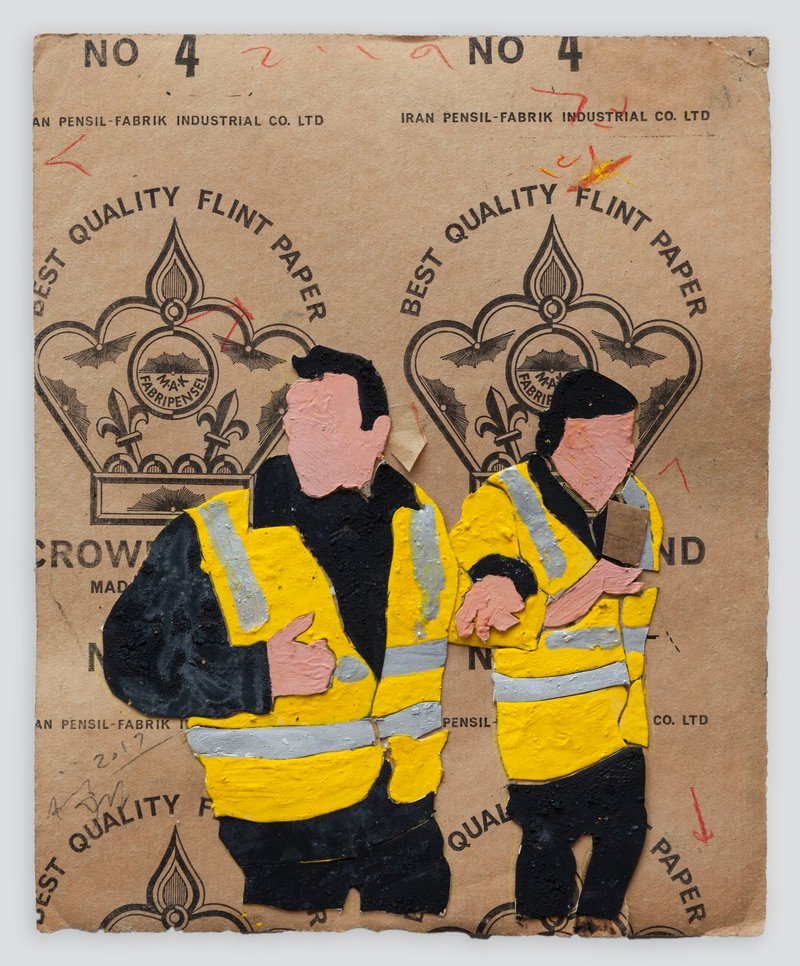 Mojtaba Amini, Yellow Movements, 2019