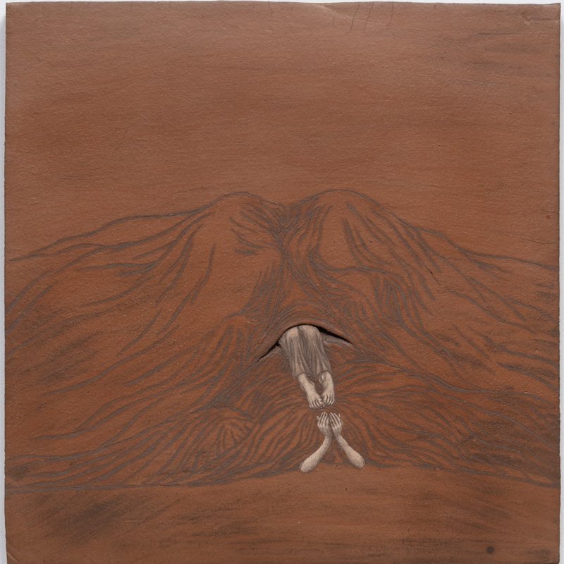 Roksana Pirouzmand, Like a Stream in the Mountains, Like Lava in a Volcano 8, 2024