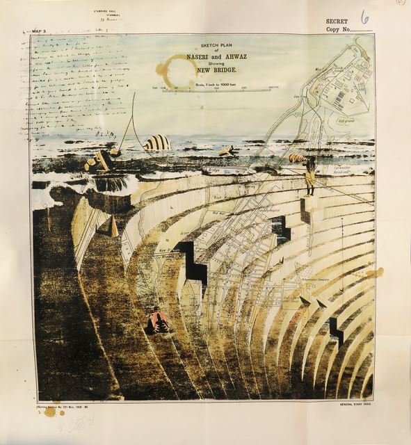 Amin Roshan, Mythology Staircase, 2019