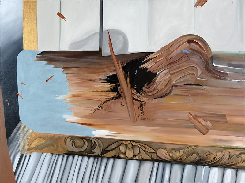 Sara Rahmanian, A Self Portrait, 2022
