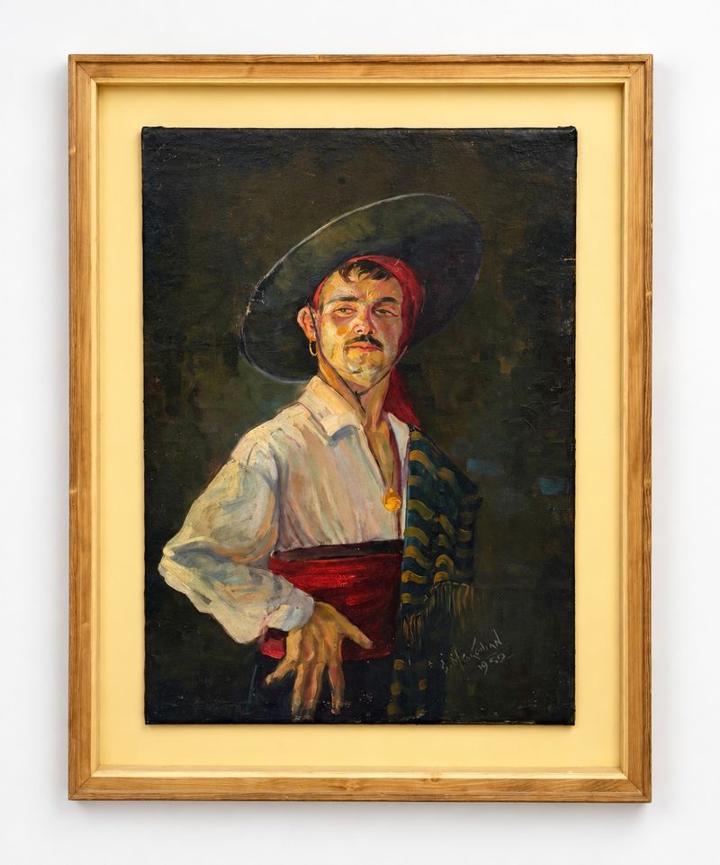 Sirak Melkonian, Untitled from the portrait series, 1952