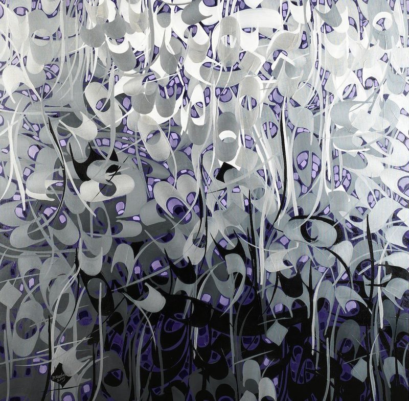 Babak Rashvand, Violet Face, 2013