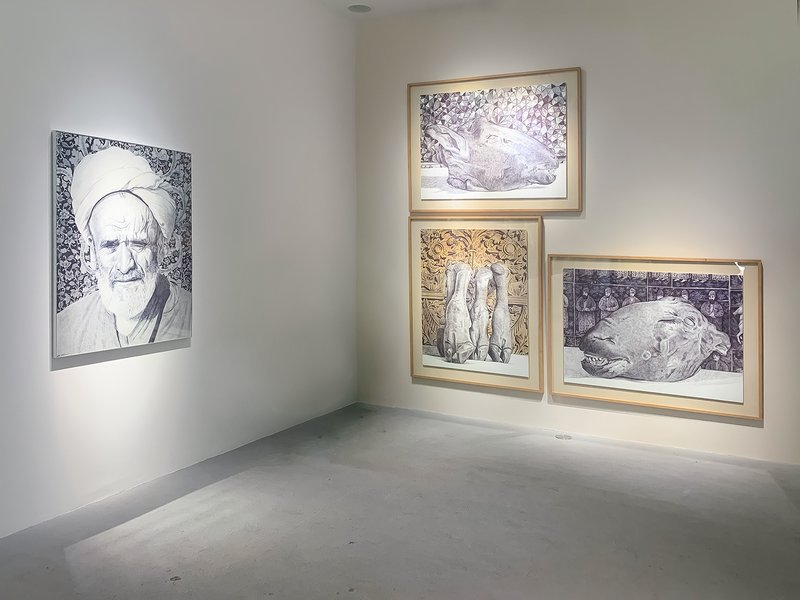 Golestan, installation view