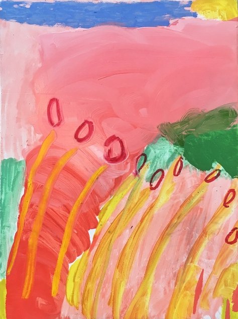 Kimia Ferdowsi Kline, Cattails and Forgiveness, 2017