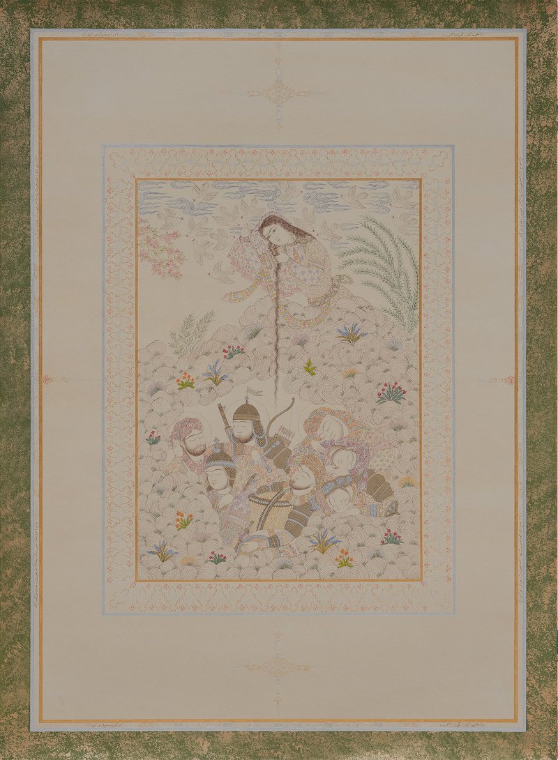 Farah Ossouli, Seven Sleepers, 2023