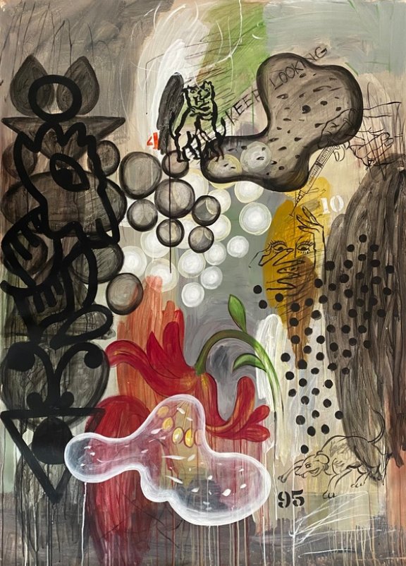 Nikzad Nodjoumi, Keep Looking, 1995