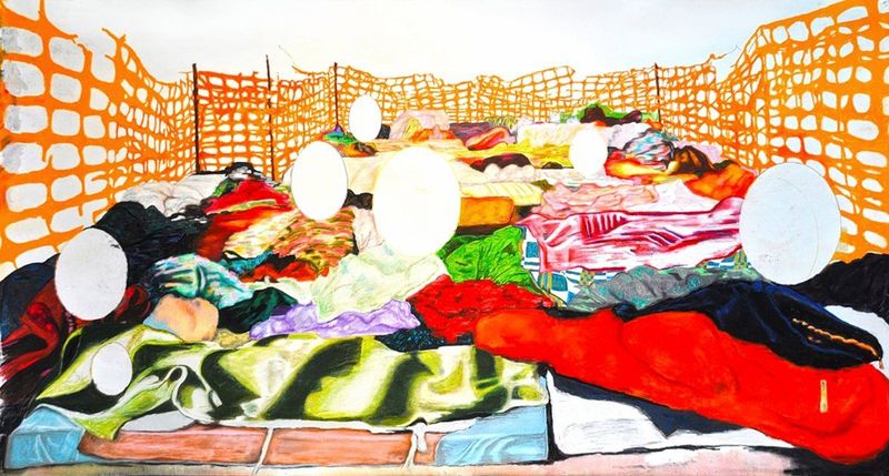 Artists themselves sell their work at This Art Fair