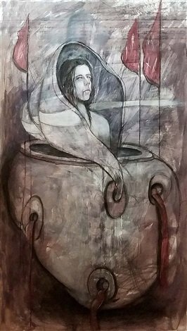 مژگان حبیبی، بدون عنوان، 1396