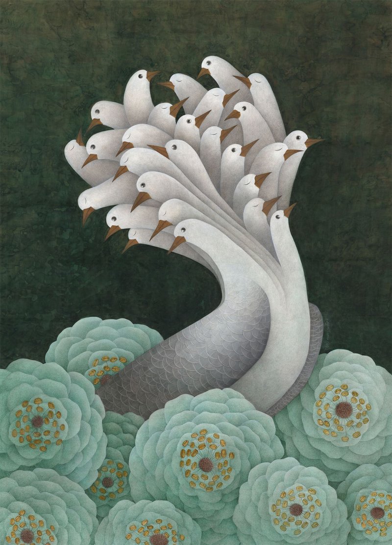 Maryam Lamei, Efflorescence, 2023