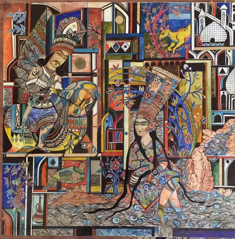 Laleh Ghaed Amini, Leili and Majnoon 01, 2022