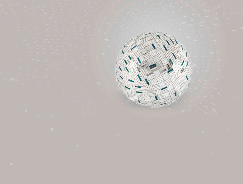 Monir Shahroudy Farmanfarmaian, Mirror Ball, 1977