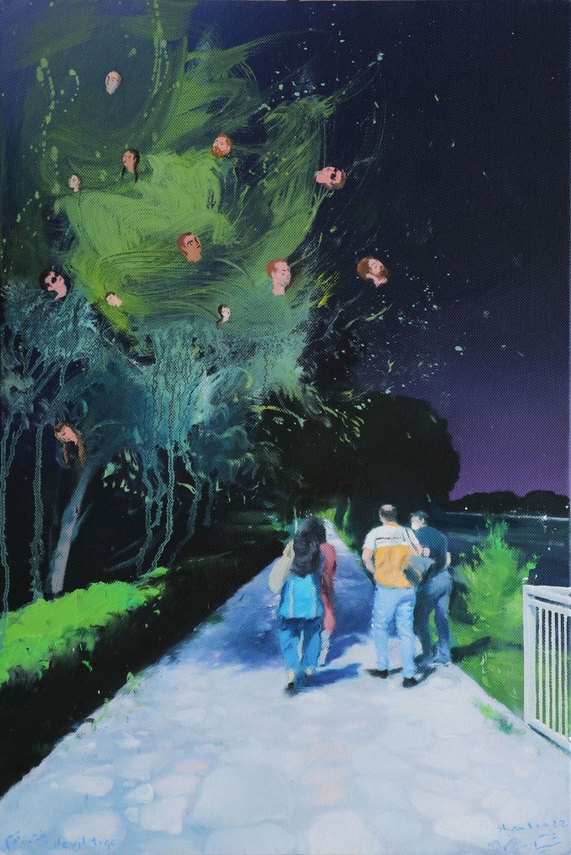 Shantia Zakerameli, Zaqqum Tree, 2020