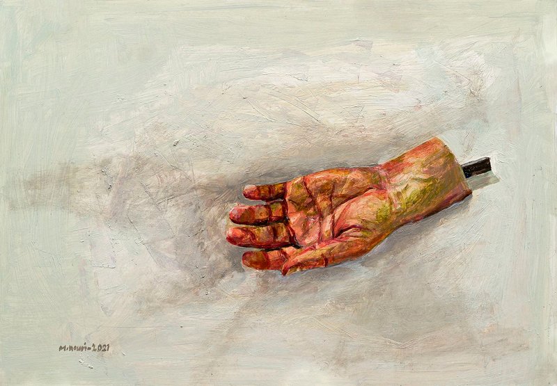 Mahsa Nouri, The Left Hand, 2021