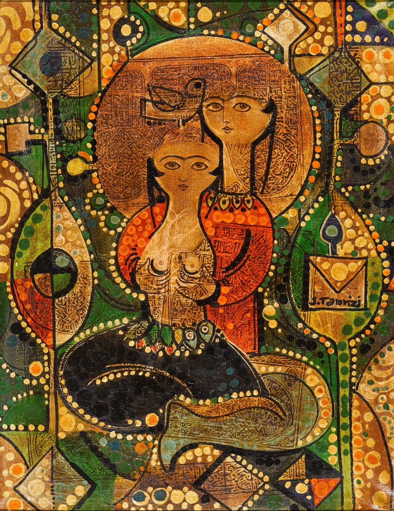 Sadegh Tabrizi, Untitled, 1970