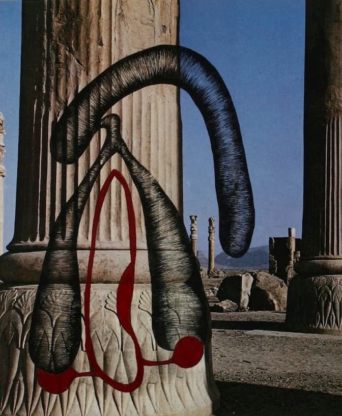 Koushna Navabi, Apadana, Hall of Persepolis, 2020
