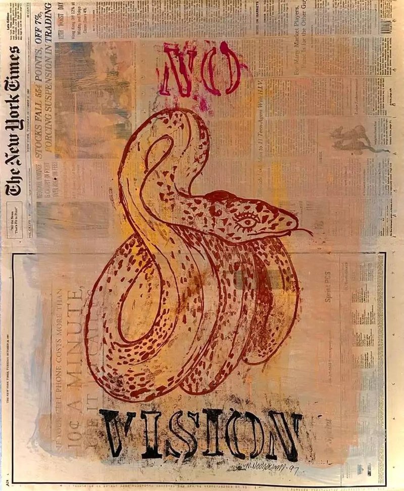 Nikzad Nodjoumi, No Vision, 1997