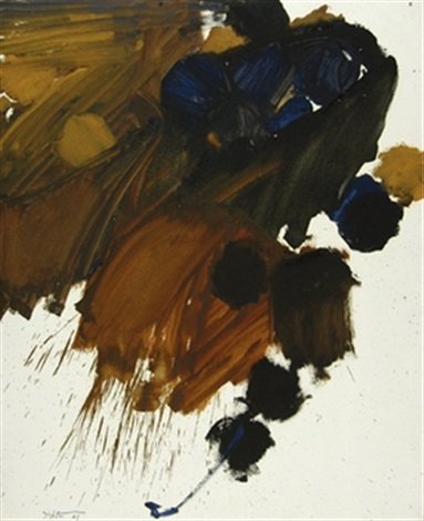 Manoucher Yektai, Abstract Composition, 1961