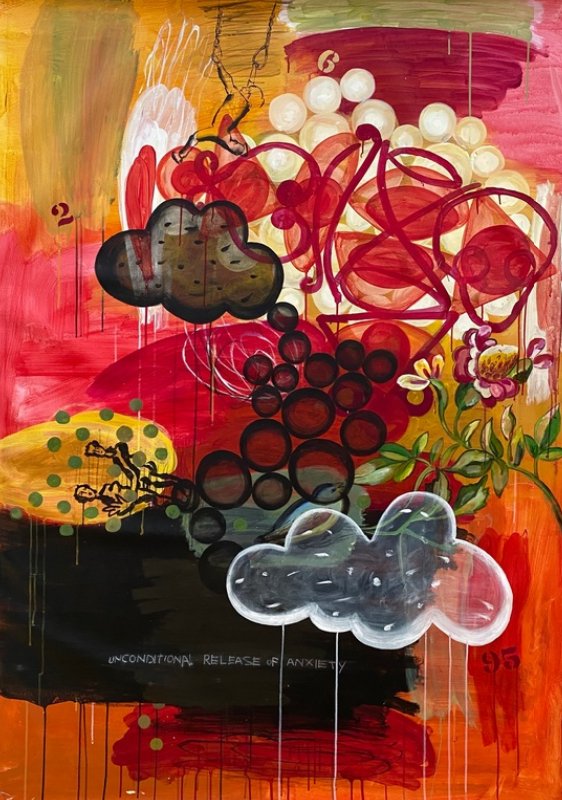 Nikzad Nodjoumi, Unconditional Release of Anxiety, 1995