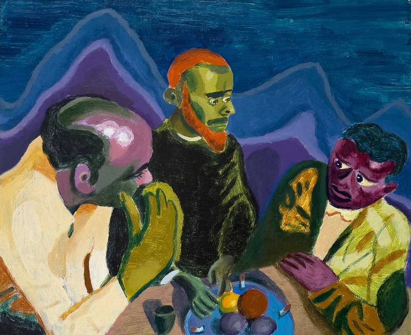 Morteza Khakshoor, Three Not Very Wise Men, 2022