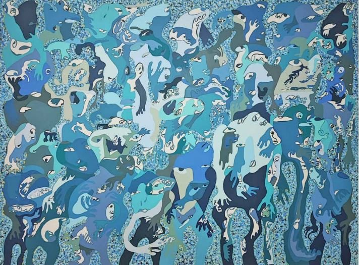 Ali Razghandi, Blue Silence, 2023