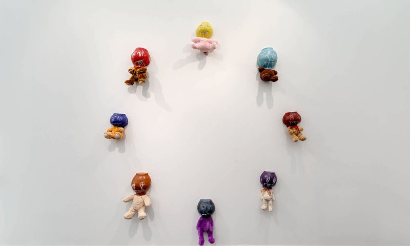 Hadi Falapishi, Stabbed Pots, 2021