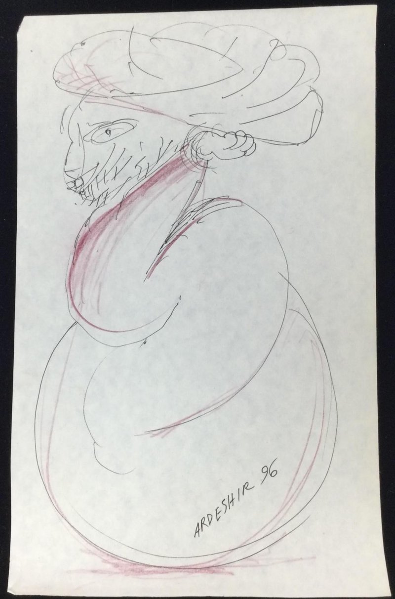 Ardeshir Mohassess, Untitled, 1996