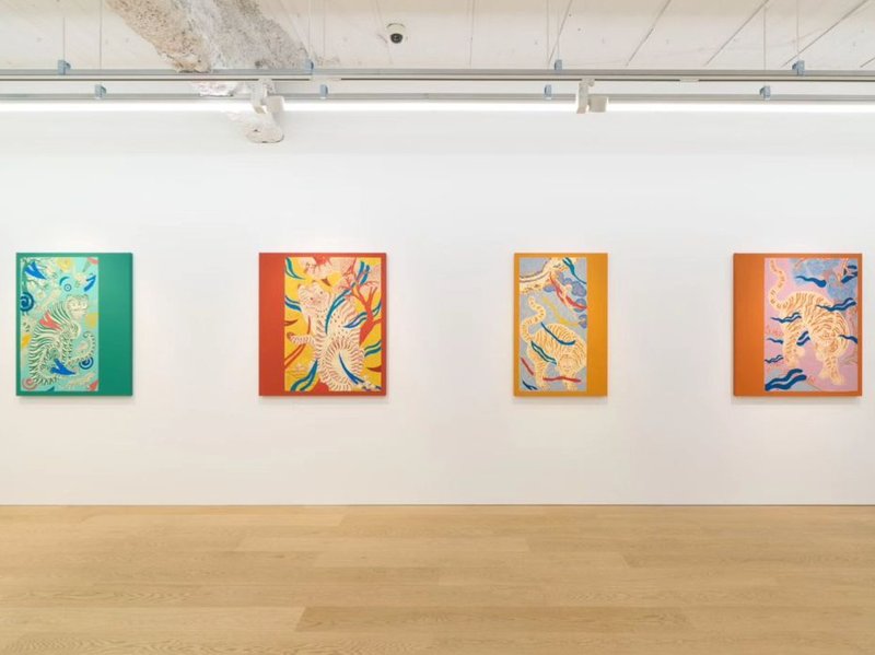 Myth in Motion, installation view