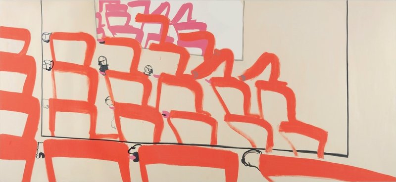 Tala Madani, Tower Reflection, 2006