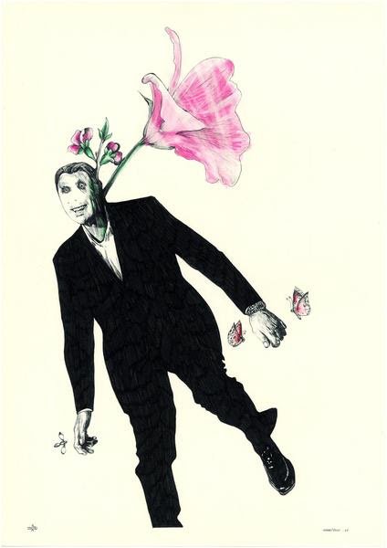 Mohsen Ahmadvand, Flower Man, 2007