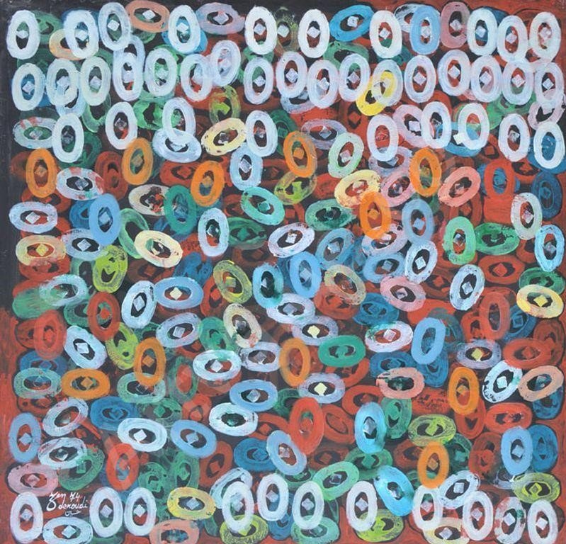 Charles Hossein Zenderoudi, Noun + Tchaarom, 1974