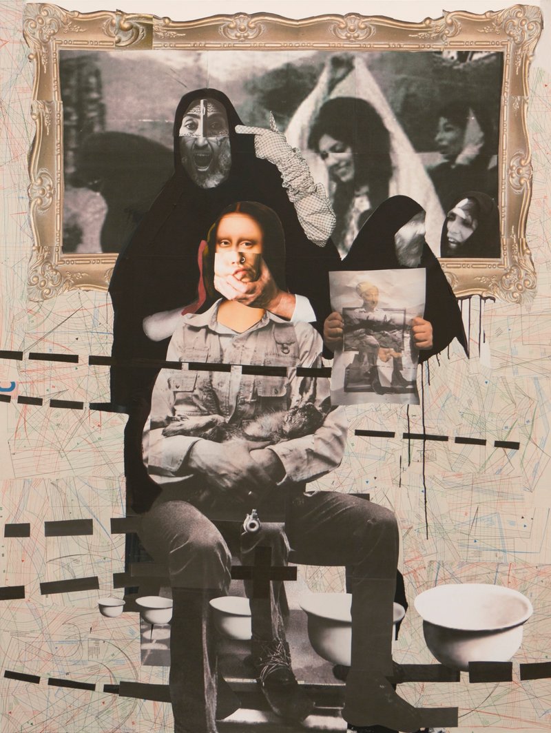 Ramin Haerizadeh, Emperor's New Dress, 2013