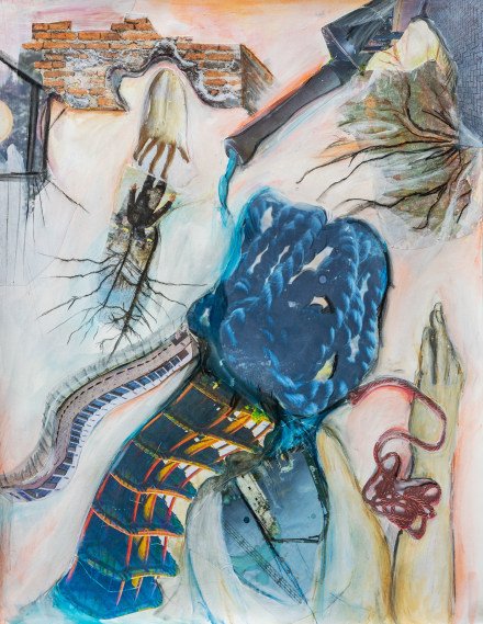 Atousa Bandeh, Untitled IV (Self portrait), 2024