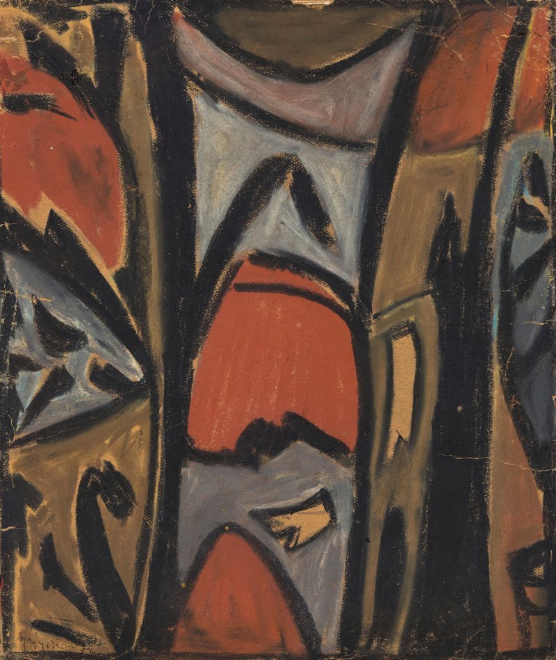 Marcos Grigorian, Tree Study, 1956