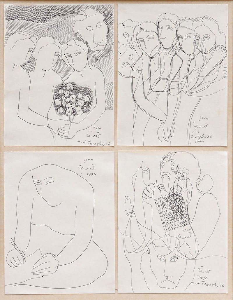 Mohammadali Taraghijah, Untitled, 1994
