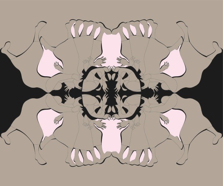 Parastou Forouhar, Parade II, 2014