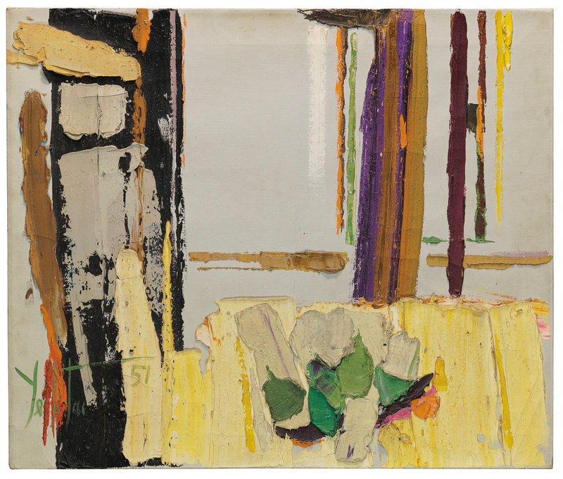 Manoucher Yektai, Still Life, 1951