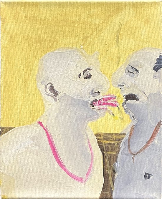 Tala Madani, Spitting Candles, 2007