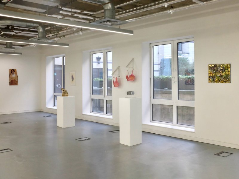 Crossing, installation view