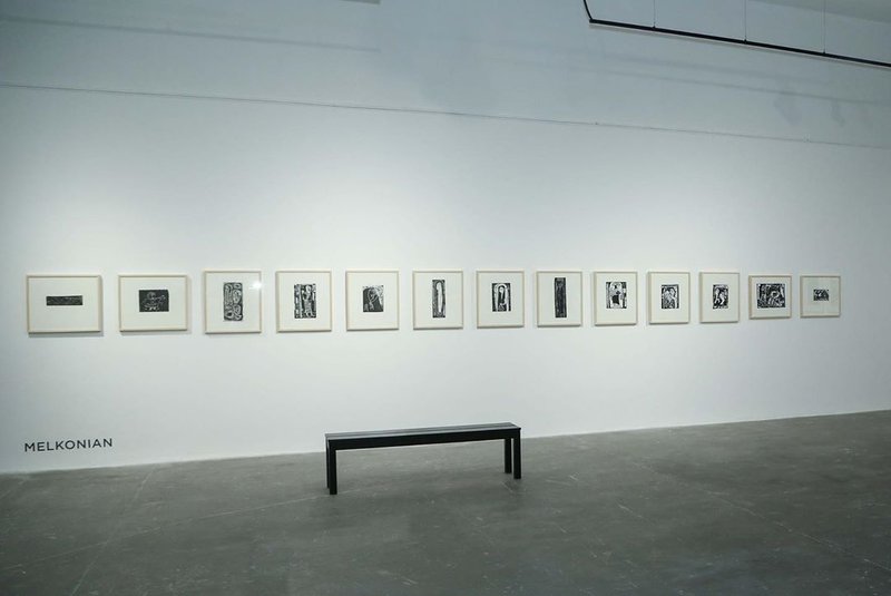 Iran Print, installation view